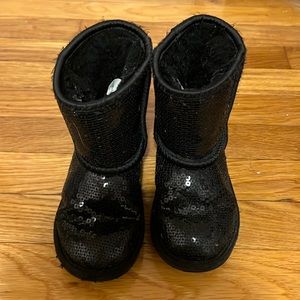 Ugg Sequin Boot Kids Toddler Size 10